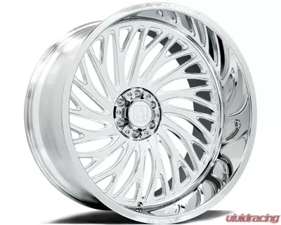 Axe Wheels AF10 Forged Right 12x22 8x165 125.2 -44mm Fully Polished - 22128165-44AF10RFP