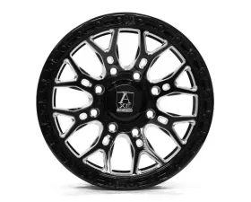 Axe Wheels ATLAS UTV 7x15 4x137 4x156 110-132 10mm Gloss Black Milled