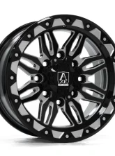 Axe Wheels CERUS UTV Bead-lock 10x15 4x137,4x156 110-132 0mm Gloss Black Milled                                     - 15108137156-0CERBM* - Image 2