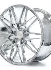 Axe Wheels CF1 11x20 5x108|5x110|5x112|5x114|5x115|5x120|5x127|5x130 74.162mm Chrome                                     - 1120BLNK62CF1CH - Image 3