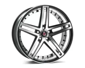 Axe Wheels EX20 Wheel 19x8.5 40mm Gloss Black | Machined Face