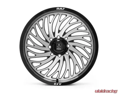 Axe Wheels HYDRA UTV 7x20 4x137|4x156 110-132 10mm Black | Polished Face - 2078137156+10HYDBMF