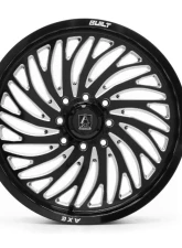Axe Wheels HYDRA UTV 7x20 4x137|4x156 110-132 10mm Gloss Black Milled                                     - 2078137156+10HYDBM - Image 2