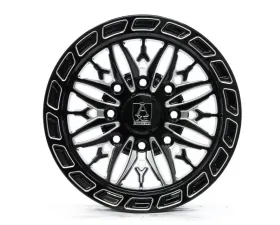 Axe Wheels HYPNOS UTV 7x15 4x137,4x156 110-132 10mm Gloss Black Milled