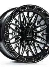 Axe Wheels HYPNOS UTV 7x15 4x137,4x156 110-132 10mm Gloss Black Milled                                     - 1578137156+10HYPBM - Image 2