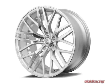 Axe Wheels EX30 Wheel 20x8.5 40mm Silver Mirror w/ Face Milled Accents - 8520BLNK40EX30SM