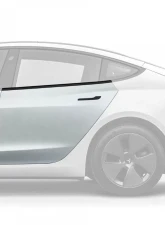 Vicrez OEM Style Rear Left Driver + Right Passenger Door Tesla Model 3 2018-2023                                     - vz102604 - Image 2