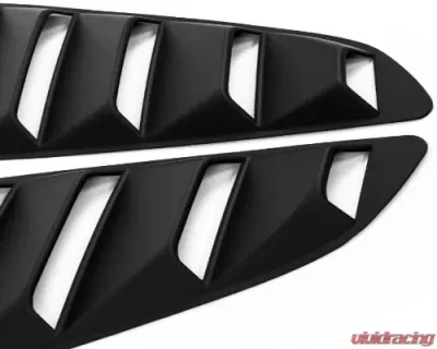 Vicrez LV Quarter Window Louvers Ford Mustang 2015-2021 - vz100289