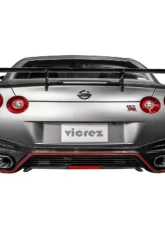 Vicrez Carbon Fiber Rear Spoiler Nismo Style Nissan GTR R35 2009-2019                                     - vz100388 - Image 3