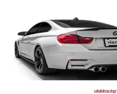 Vicrez M Carbon Fiber Side Skirts Splitters BMW M4 | M3 2014-2019 - vz100492