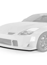 Vicrez ING Front Bumper Lip Splitter Nissan 350z 2003-2008                                     - vz100592 - Image 7