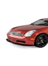 Vicrez Front Bumper Lip Splitter Infiniti G35 Coupe 2003-2007                                     - vz100600-GC - Image 5