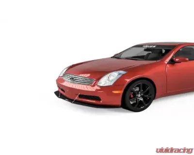 Vicrez Front Bumper Lip Splitter Infiniti G35 Coupe 2003-2007 - vz100600-GC