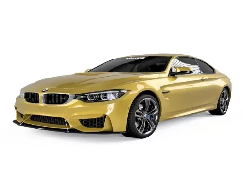 Vicrez VZ Style Front Bumper Splitter BMW M4 | M3 2014-2018 - vz100649-MB