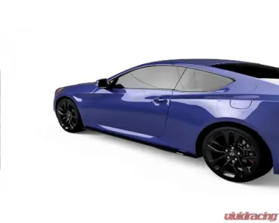 Vicrez LV Style Side Skirt Splitters Hyundai Genesis Coupe 2010-2016 - vz100951-SB