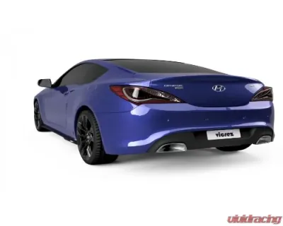 Vicrez LV Style Side Skirt Splitters Hyundai Genesis Coupe 2010-2016 - vz100951-SB