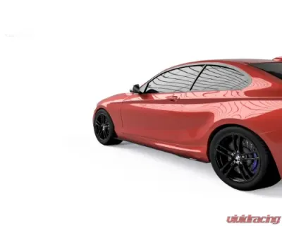 Vicrez Side Skirt Splitter BMW 2 Series F22 2014-2018 - vz100954-CFZ