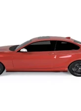 Vicrez Side Skirt Splitter BMW 2 Series F22 2014-2018                                     - vz100954-CFZ - Image 2