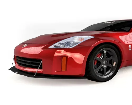 Vicrez OEM Front Bumper Splitter Nissan 350z 2003-2008 - vz100955-GB