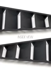 Vicrez LV Style Quarter Window Louvers Chevrolet Corvette C7 2014-2019                                     - vz100956 - Image 4