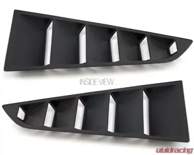 Vicrez LV Style Quarter Window Louvers Chevrolet Corvette C7 2014-2019 - vz100956