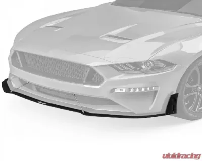 Vicrez LV style Front Bumper Lip Splitter Ford Mustang 2018-2020 - vz100957-MB