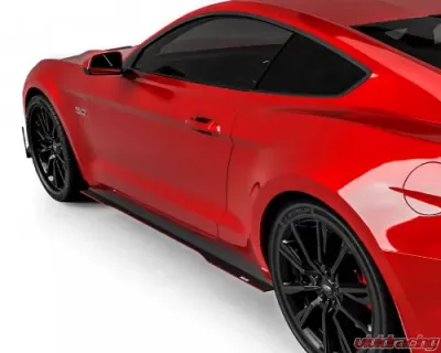 Vicrez LV Style Side Rocker Panel Splitter Ford Mustang 2018-2020 - vz100958-MB