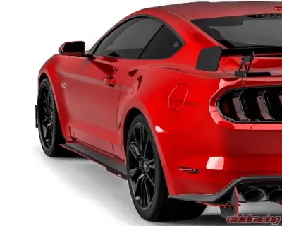 Vicrez LV Style Side Rocker Panel Splitter Ford Mustang 2018-2020 - vz100958-MB