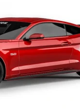 Vicrez LV Style Side Rocker Panel Splitter Ford Mustang 2018-2020                                     - vz100958-MB - Image 4