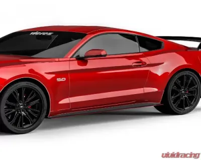 Vicrez LV Style Side Rocker Panel Splitter Ford Mustang 2018-2020 - vz100958-MB