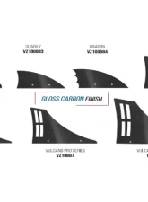 Vicrez LV Style Side Rocker Panel Splitter Ford Mustang 2018-2020                                     - vz100958-MB - Image 8