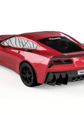 Vicrez Centa Rear Diffuser Add-on Fins Carbon Flash Metallic Chevrolet Corvette C7 2014-2019                                     - vz101071-CFZ - Image 3