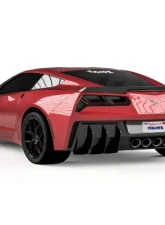 Vicrez Centa Rear Diffuser Add-on Fins Carbon Flash Metallic Chevrolet Corvette C7 2014-2019                                     - vz101071-CFZ - Image 4