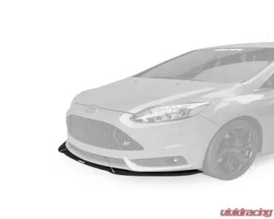 Vicrez Front Splitter V Style Ford Focus ST 2011-2014 - vz101079-CFZ