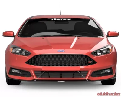 Vicrez Front Splitter VZ Style Ford Focus ST 2015-2018 - vz101080-SBI