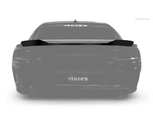 Vicrez Wicker Bill Add-on V3R Style Dodge Charger 2015-2020 - vz101084-SB