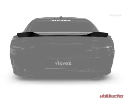 Vicrez Wicker Bill Add-on V3R Style Dodge Charger 2015-2020 - vz101084