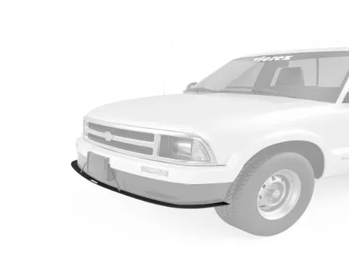 Vicrez Front Splitter V Style Chevrolet S-10 1994-2004 - vz101091-SB