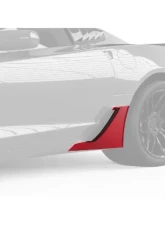 Vicrez Z06 Rear Rocker Lower Brake Scoop Vents Chevrolet Corvette C7 Stingray 2014-2019                                     - vz101404 - Image 6