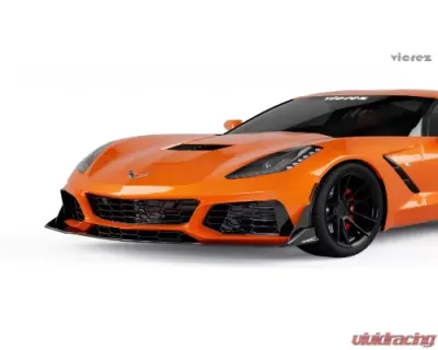 Vicrez VZR1 Style Front Bumper Chevrolet Corvette C7 2014-2019 - vz101478