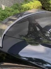 Vicrez V3R Carbon Fiber Rear Wing Spoiler Carbon Fiber Dodge Charger 2011-2019                                     - vz101485 - Image 3