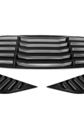 Vicrez LV Rear & Quarter Window Louvers Dodge Challenger 2008-2019                                     - vz101489 - Image 3
