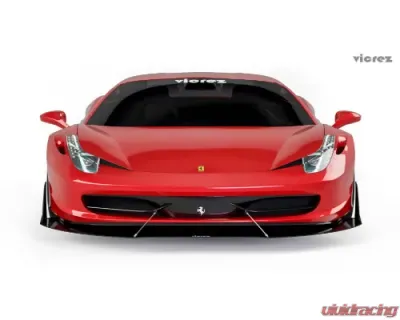 Vicrez VZ Front Bumper Lip Splitter Ferrari 458 2009-2015 - vz101492
