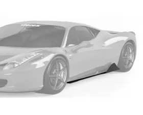 Vicrez VZ Side Skirt Splitters Ferrari 458 2009-2015