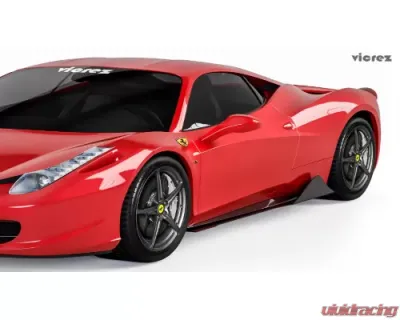 Vicrez VZ Side Skirt Splitters Ferrari 458 2009-2015 - vz101493