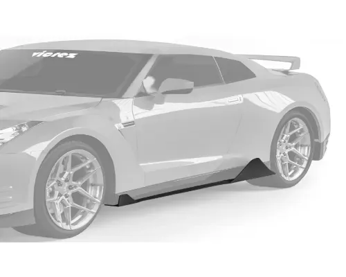 Vicrez VZ3 Side Skirt Splitters Nissan GTR R35 2007-2019 - vz101495-MB