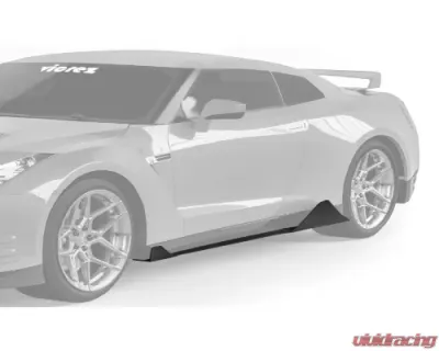 Vicrez VZ3 Side Skirt Splitters Nissan GTR R35 2007-2019 - vz101495