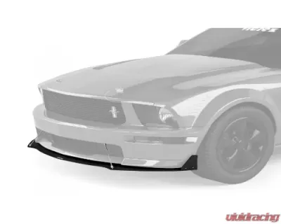Vicrez DR Front Bumper Lip Splitter Ford Mustang 2005-2009 - vz101600-SB