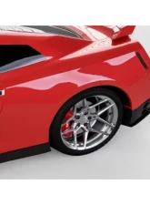 Vicrez LV Rear Bumper Side Splitters Nissan GTR R35 2007-2019                                     - vz101670-DC - Image 2