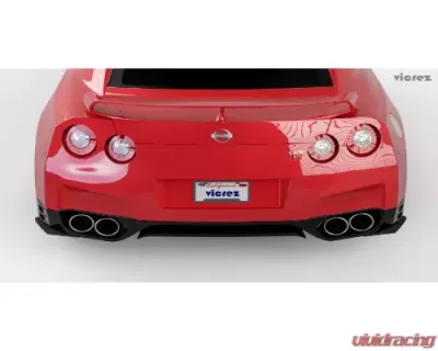 Vicrez LV Rear Bumper Side Splitters Nissan GTR R35 2007-2019 - vz101670-DC